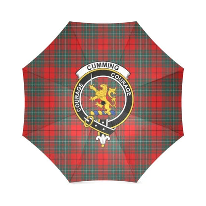 Cumming Modern Tartan Crest Umbrellas