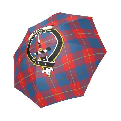 Blane Tartan Crest Umbrellas