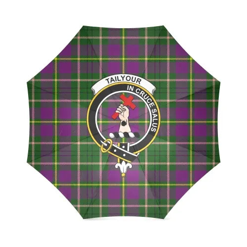 Taylor Tartan Crest Umbrellas