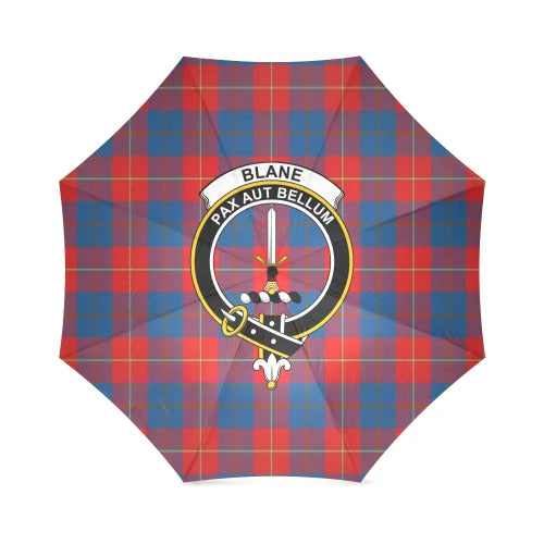 Blane Tartan Crest Umbrellas