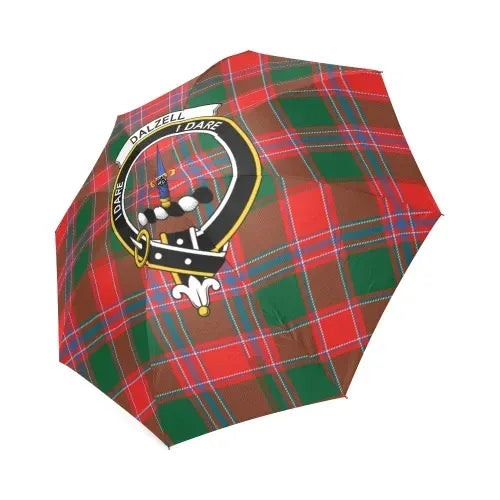 Dalziel Modern Tartan Crest Umbrellas