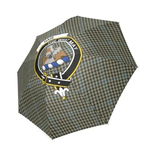 Haig Check Tartan Crest Umbrellas