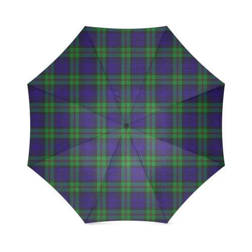 Mackinlay Modern Tartan Plaid Umbrellas