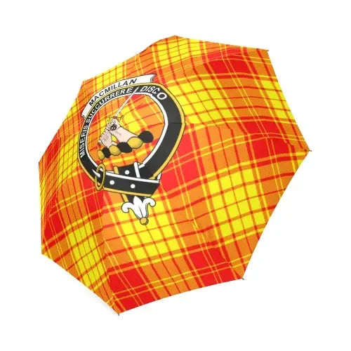 Macmillan Clan Tartan Crest Umbrellas