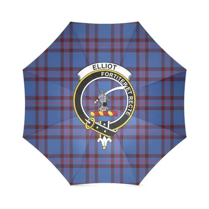 Elliot Modern Tartan Crest Umbrellas