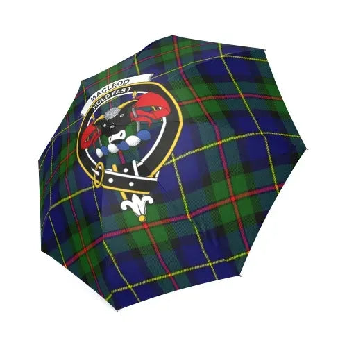 Macleod Tartan Crest Umbrellas