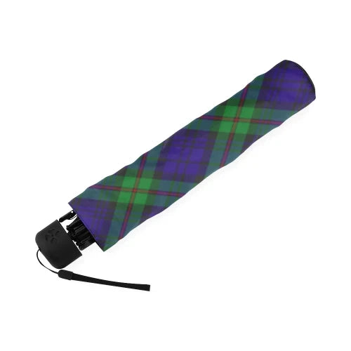 Mackinlay Modern Tartan Plaid Umbrellas