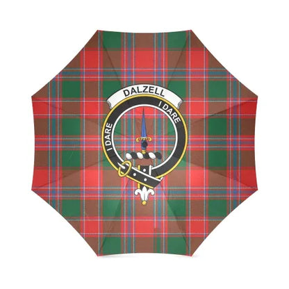 Dalziel Modern Tartan Crest Umbrellas