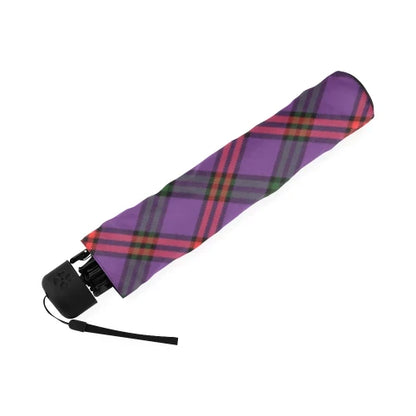 Montgomery Modern Tartan Crest Umbrellas