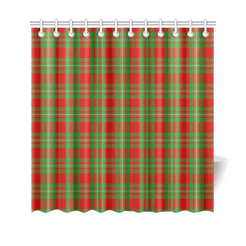 Macgregor Modern Tartan Plaid Shower Curtain