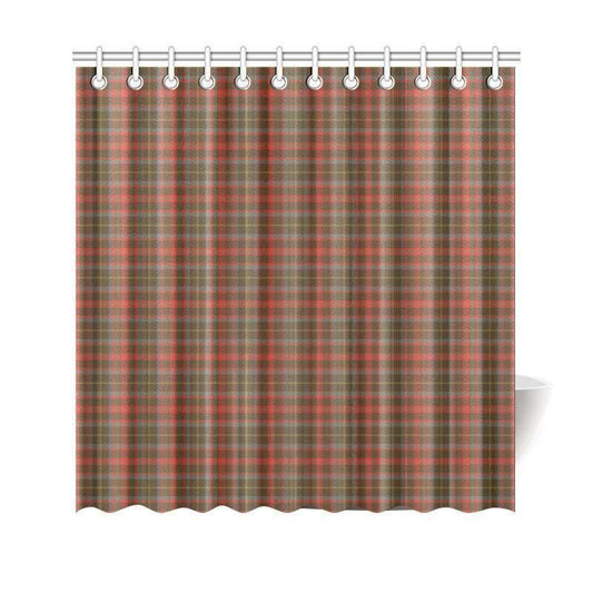 Mackintosh Hunting Weathered Tartan Plaid Shower Curtain