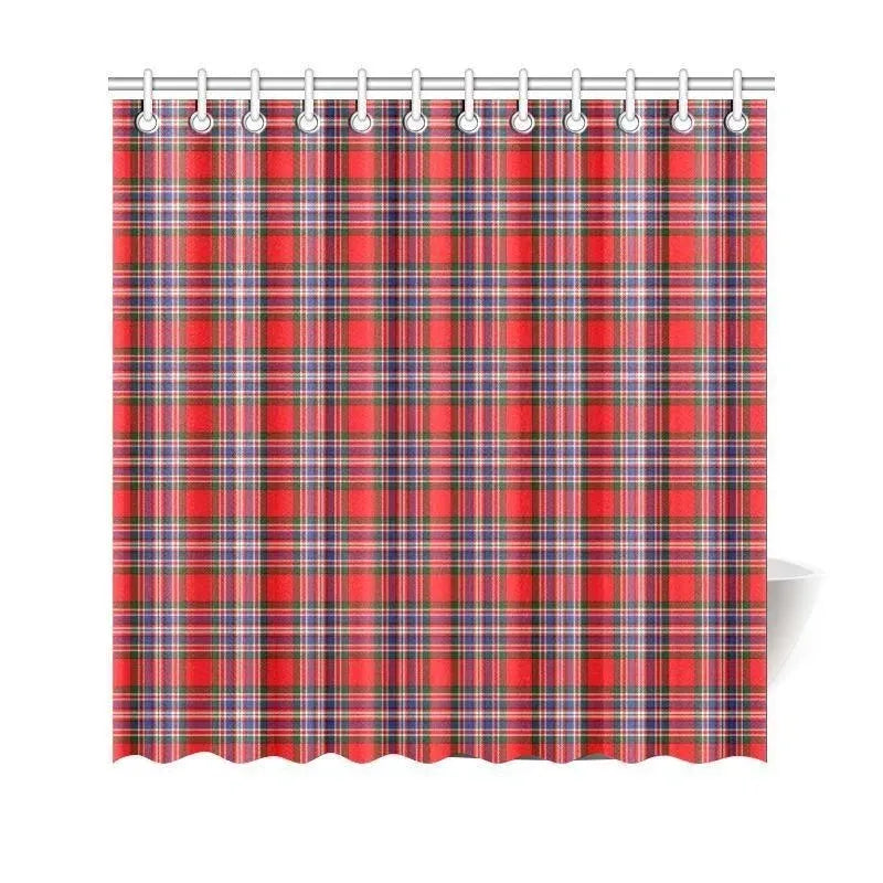 Macfarlane Modern Tartan Plaid Shower Curtain