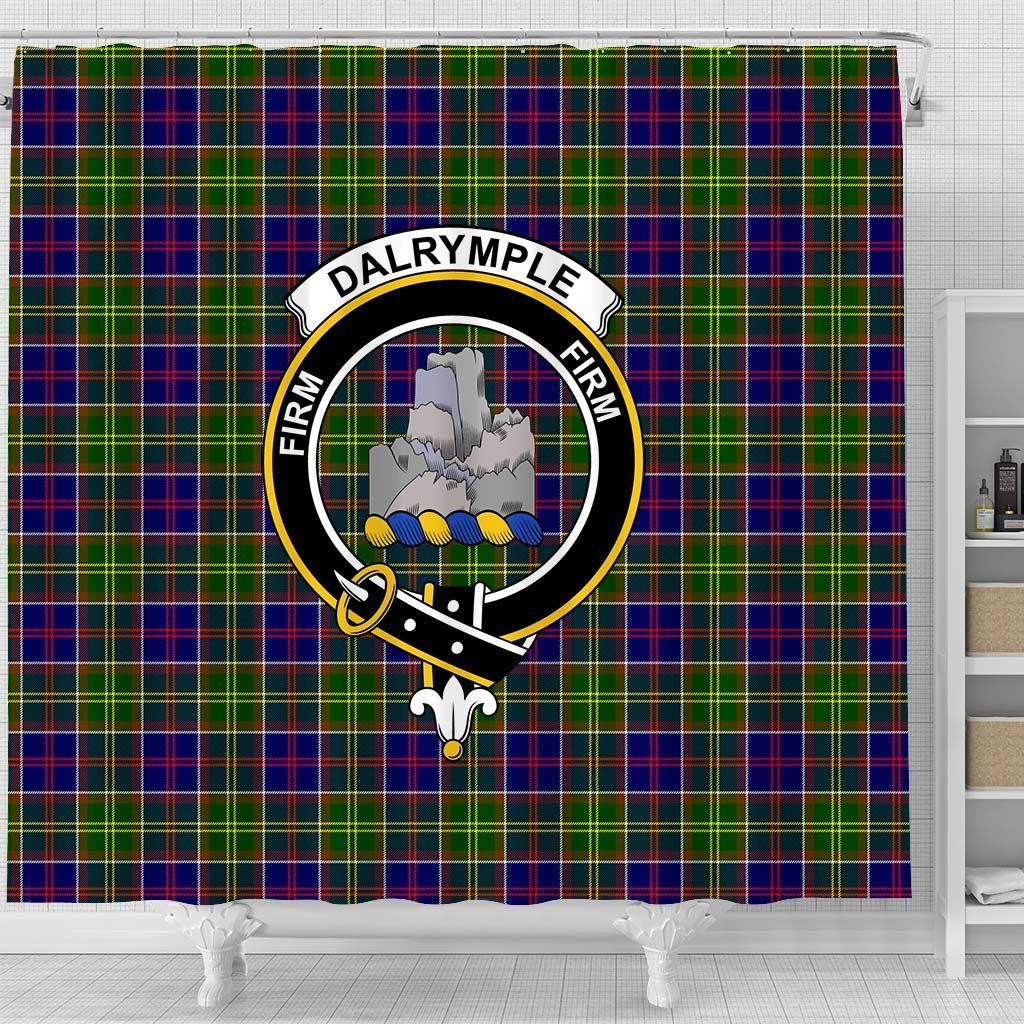 Dalrymple Tartan Crest Shower Curtain