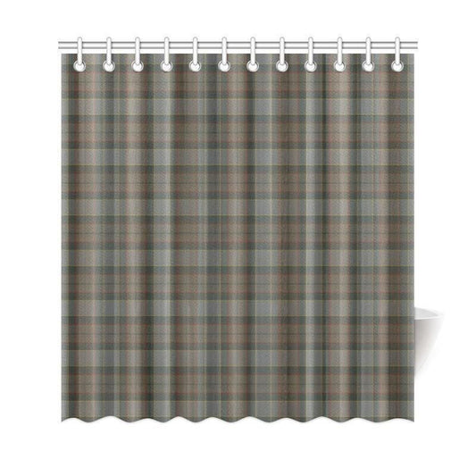 Outlander Fraser Tartan Plaid Shower Curtain