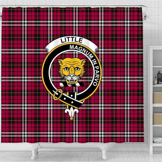 Little (new) Tartan Crest Shower Curtain