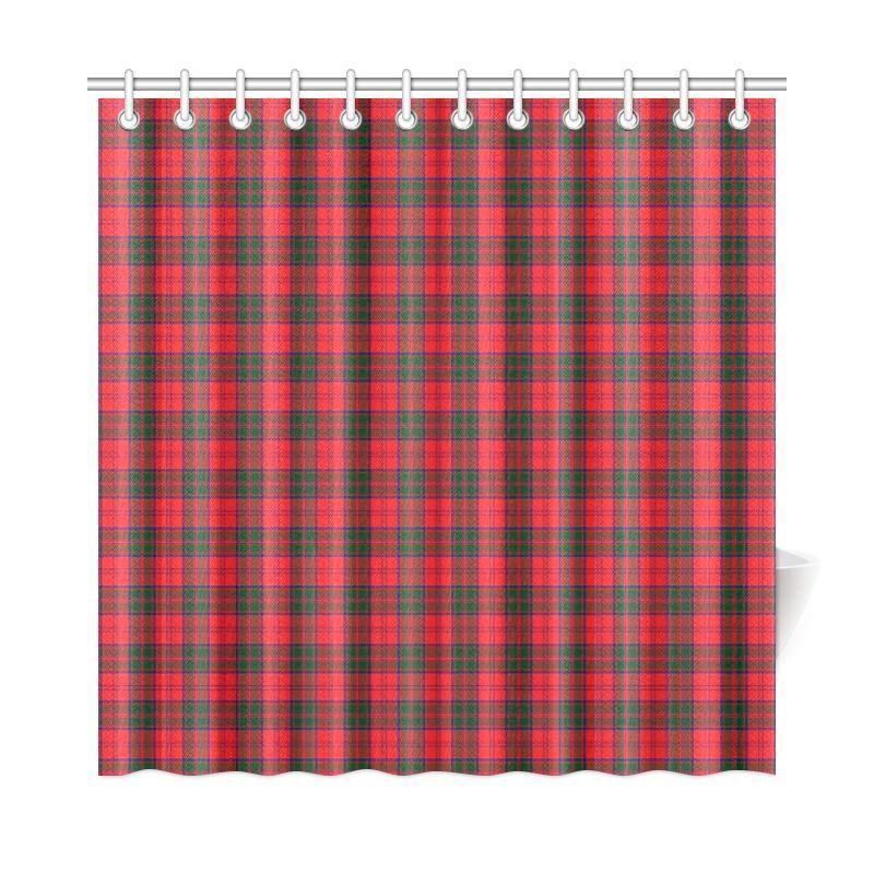 Drummond Modern Tartan Plaid Shower Curtain