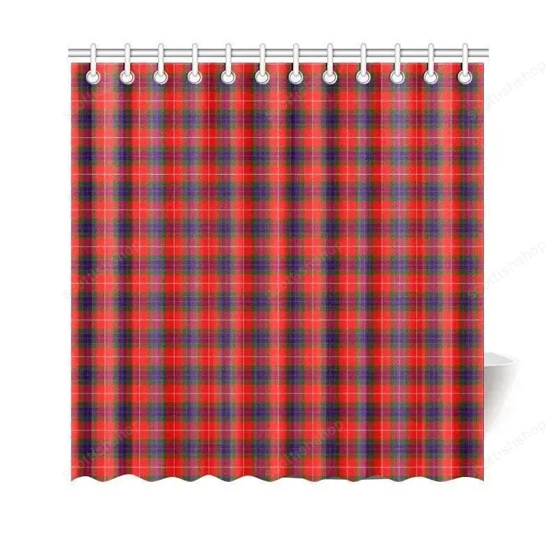 Fraser Modernn Tartan Plaid Shower Curtain