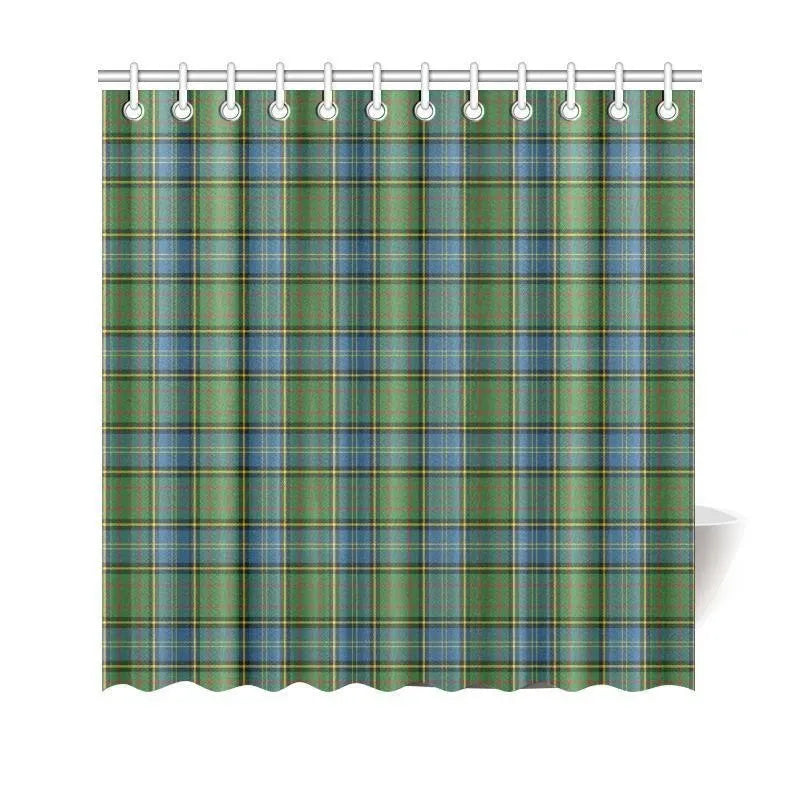 Macmillan Hunting Ancient Tartan Plaid Shower Curtain