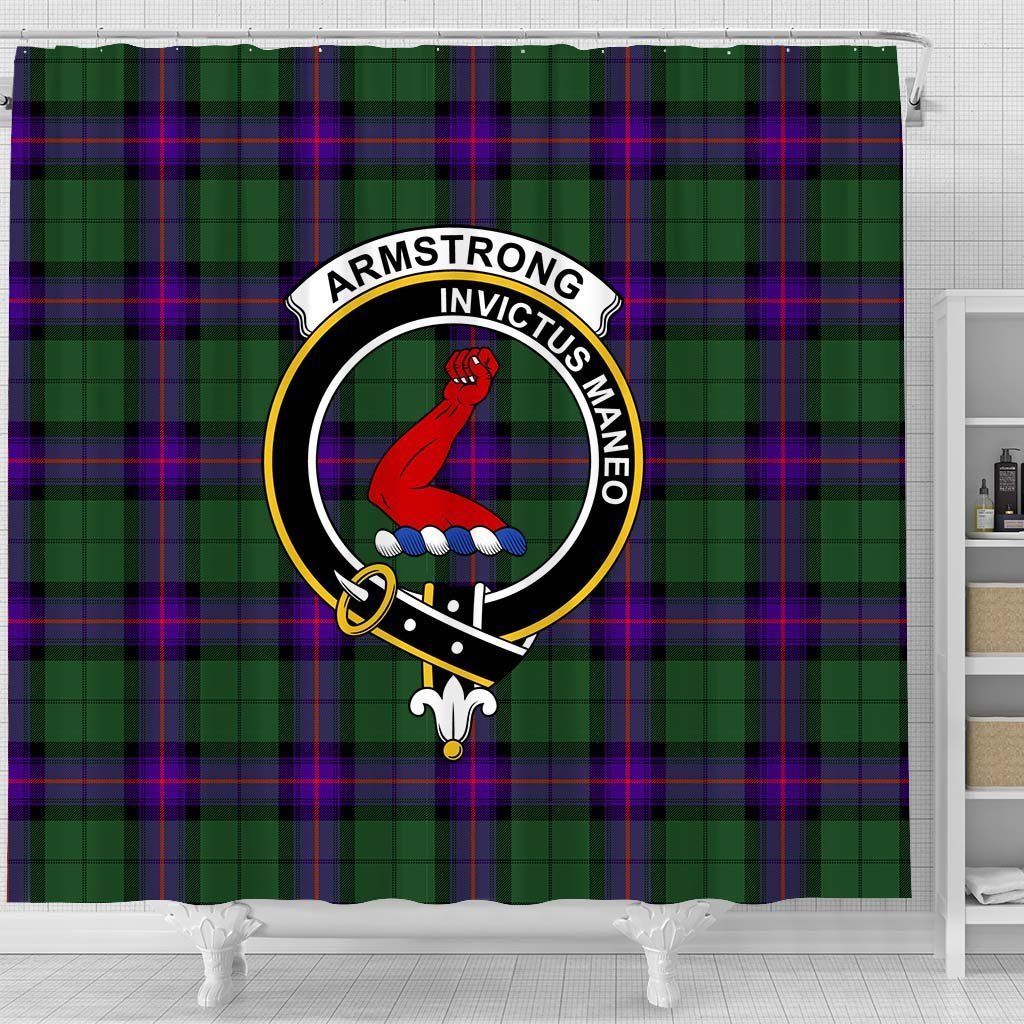 Armstrong Tartan Crest Shower Curtain