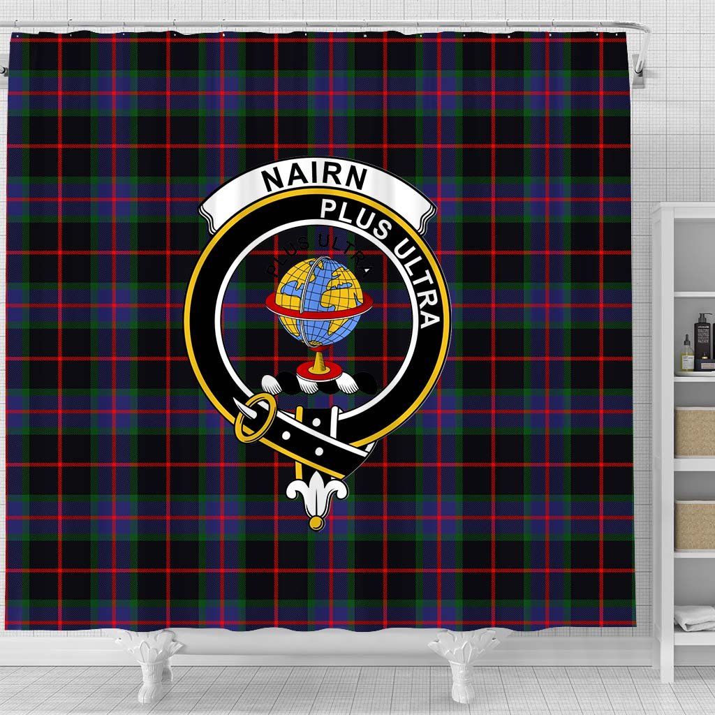 Nairn Tartan Crest Shower Curtain