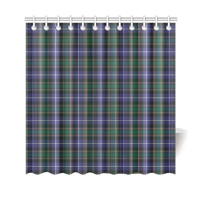 Macrae Hunting Modern Tartan Plaid Shower Curtain