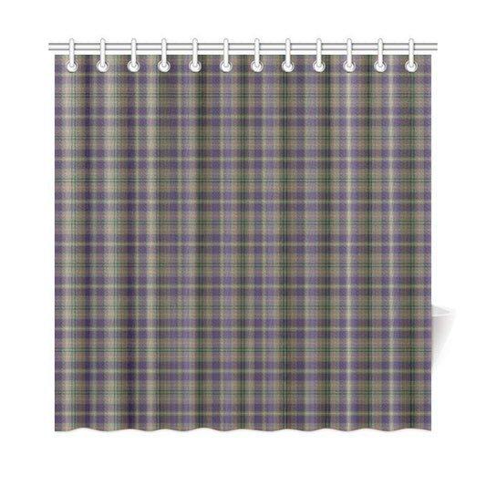 Taylor Weathered Tartan Plaid Shower Curtain