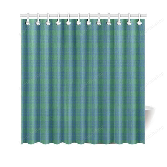 Montgomery Ancient Tartan Plaid Shower Curtain