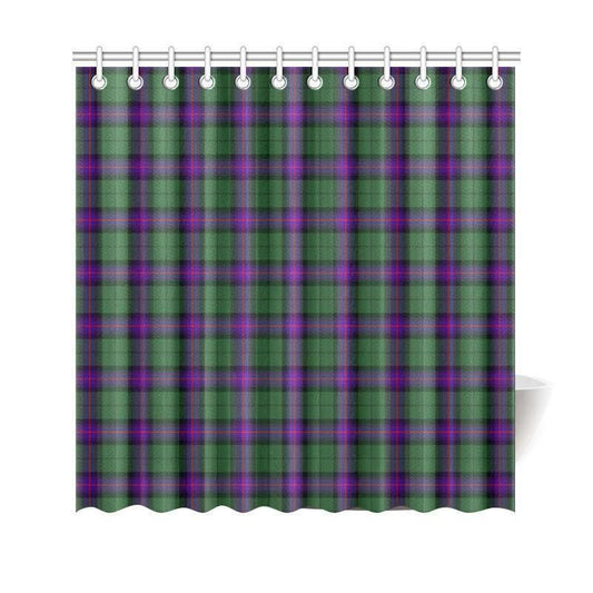 Armstrong Modern Tartan Plaid Shower Curtain