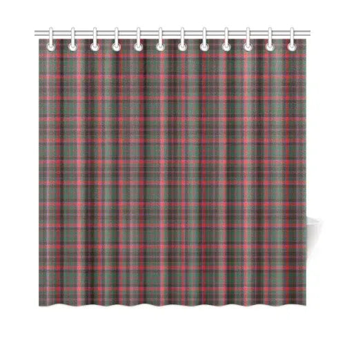 Cumming Hunting Modern Tartan Plaid Shower Curtain