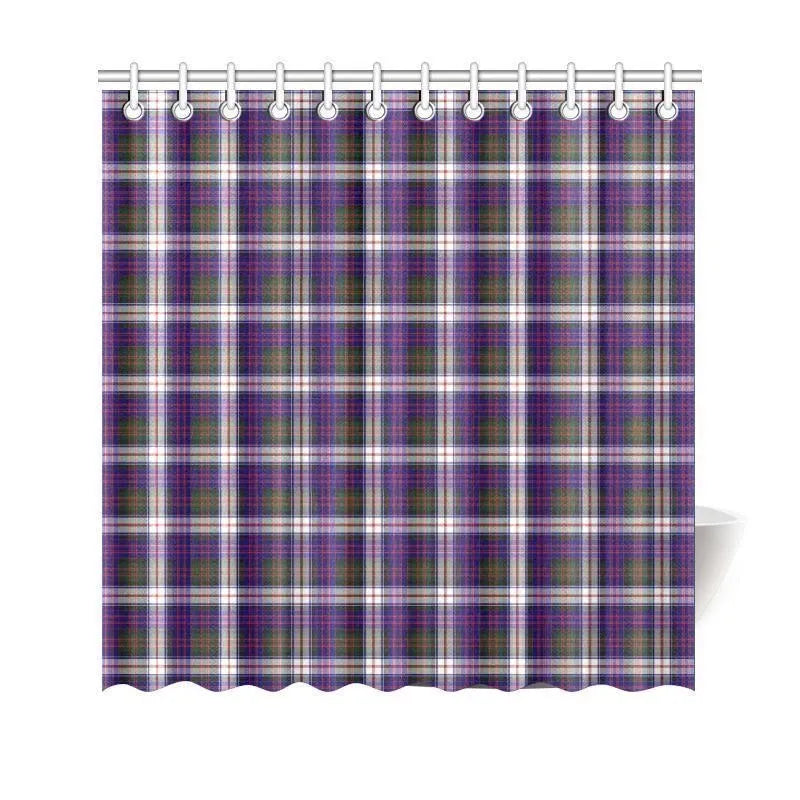 Macdonald Dress Modern Tartan Plaid Shower Curtain