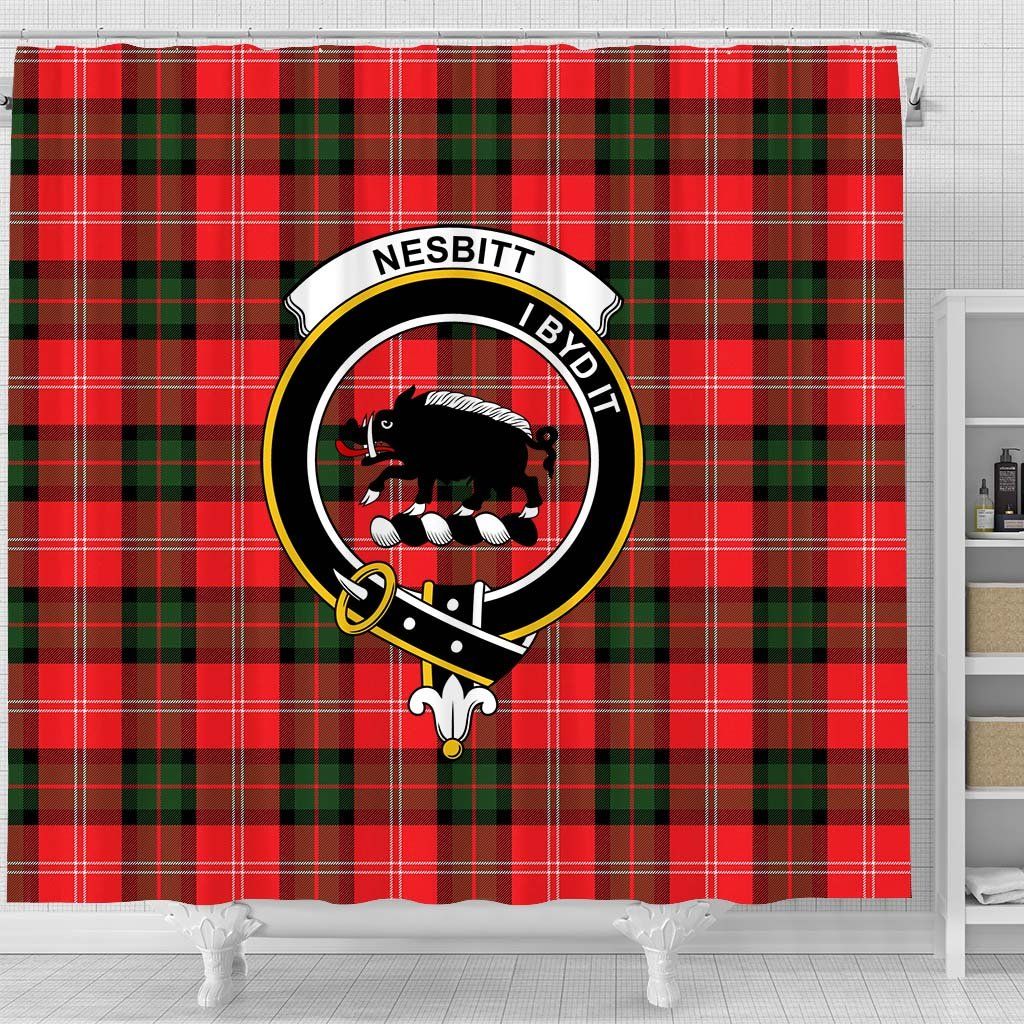 Nesbitt Tartan Crest Shower Curtain