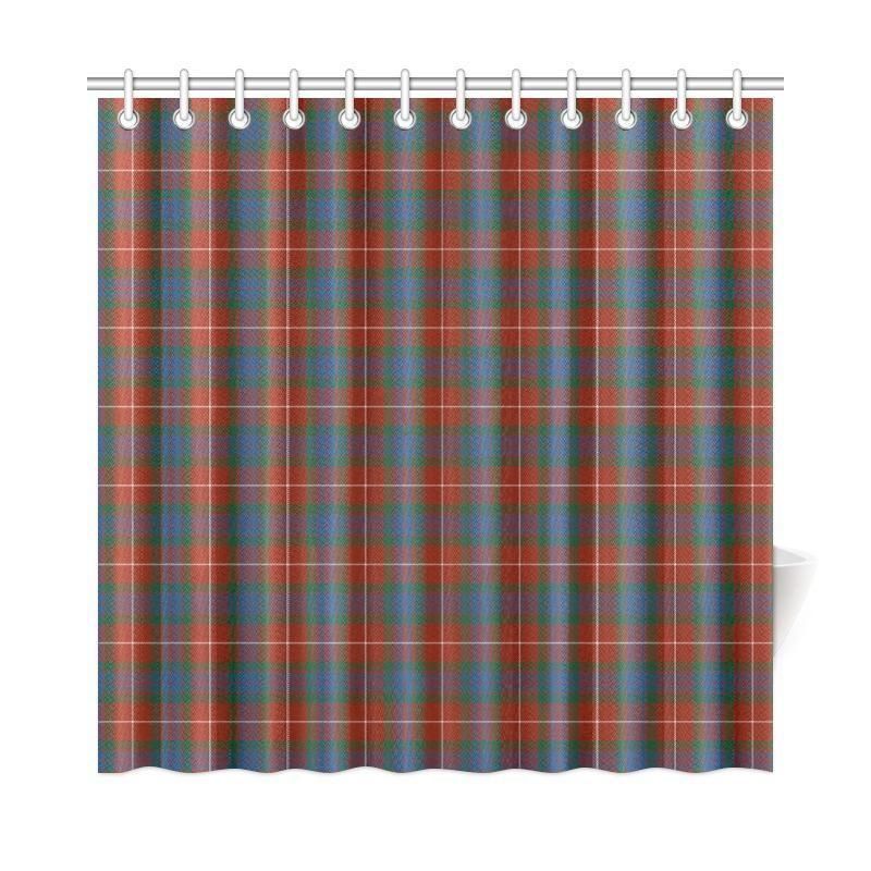 Fraser Ancient Tartan Plaid Shower Curtain