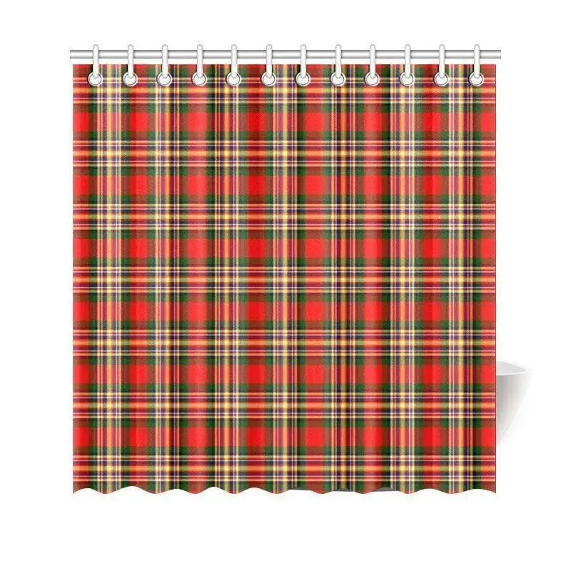 Macgill Modern Tartan Plaid Shower Curtain