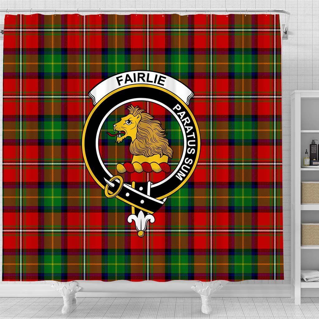 Fairlie Tartan Crest Shower Curtain