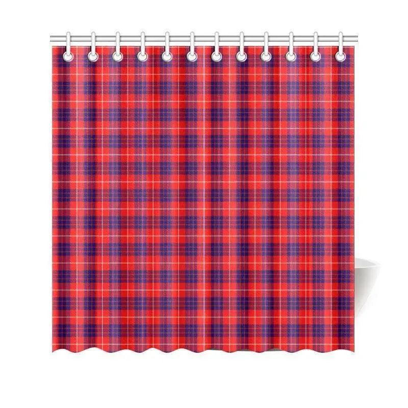 Hamilton Modern Tartan Plaid Shower Curtain