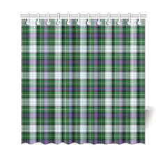 Mackenzie Dress Modern Tartan Plaid Shower Curtain