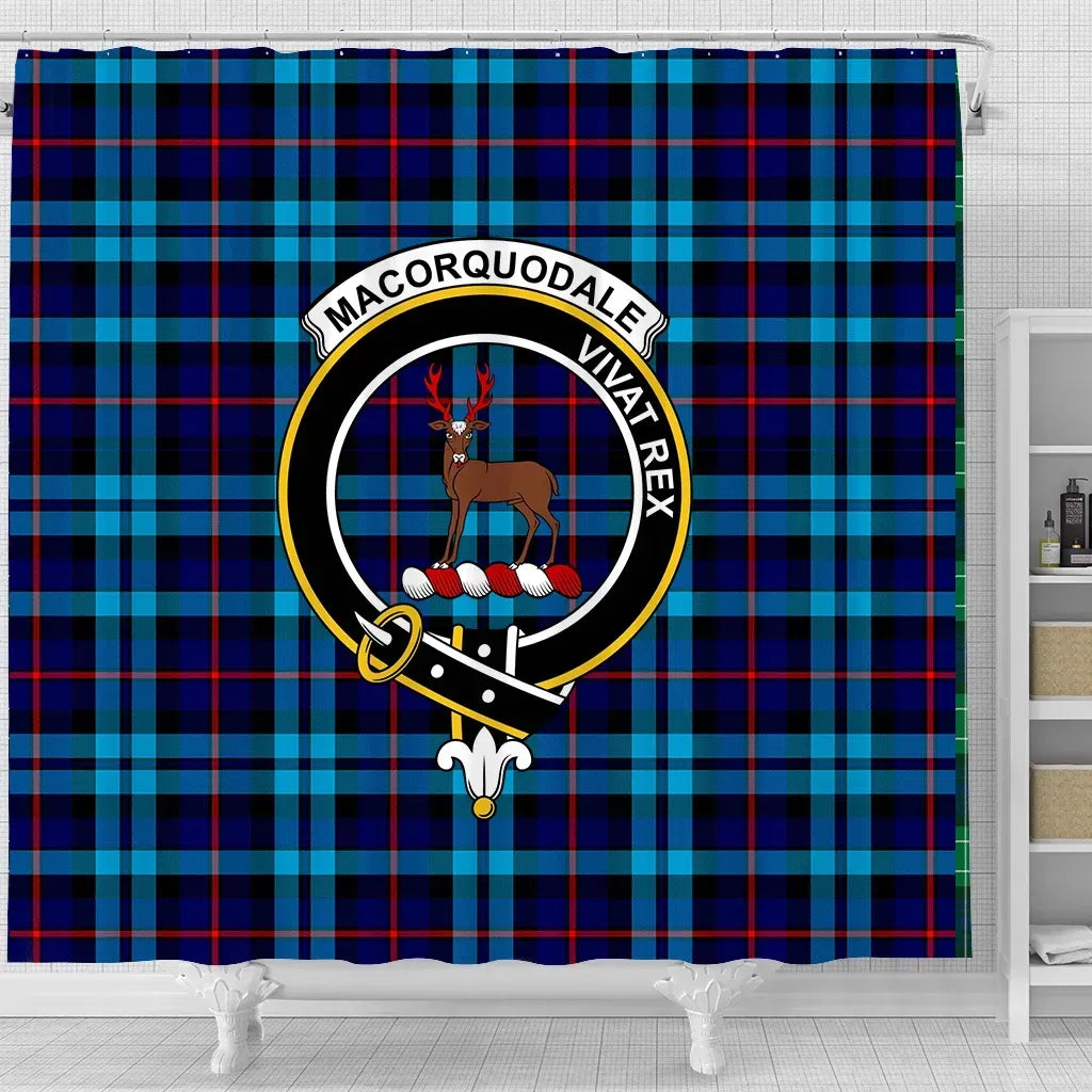 MacCorquodale Tartan Crest Shower Curtain