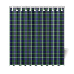 Lamont Modern Tartan Plaid Shower Curtain