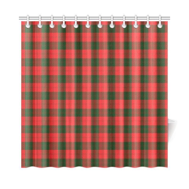 Erskine Modern Tartan Plaid Shower Curtain