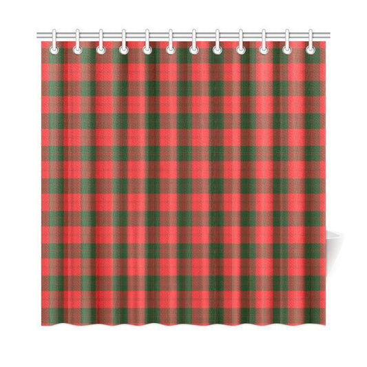 Erskine Modern Tartan Plaid Shower Curtain