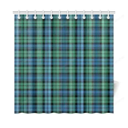 Campbell Ancient 01 Tartan Plaid Shower Curtain