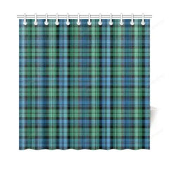 Campbell Ancient 01 Tartan Plaid Shower Curtain