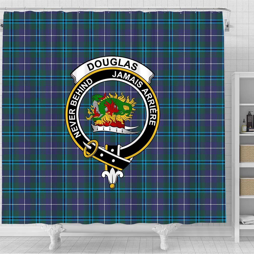 Douglas Tartan Crest Shower Curtain