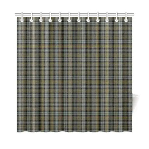 Campbell Argyll Weathered Tartan Plaid Shower Curtain