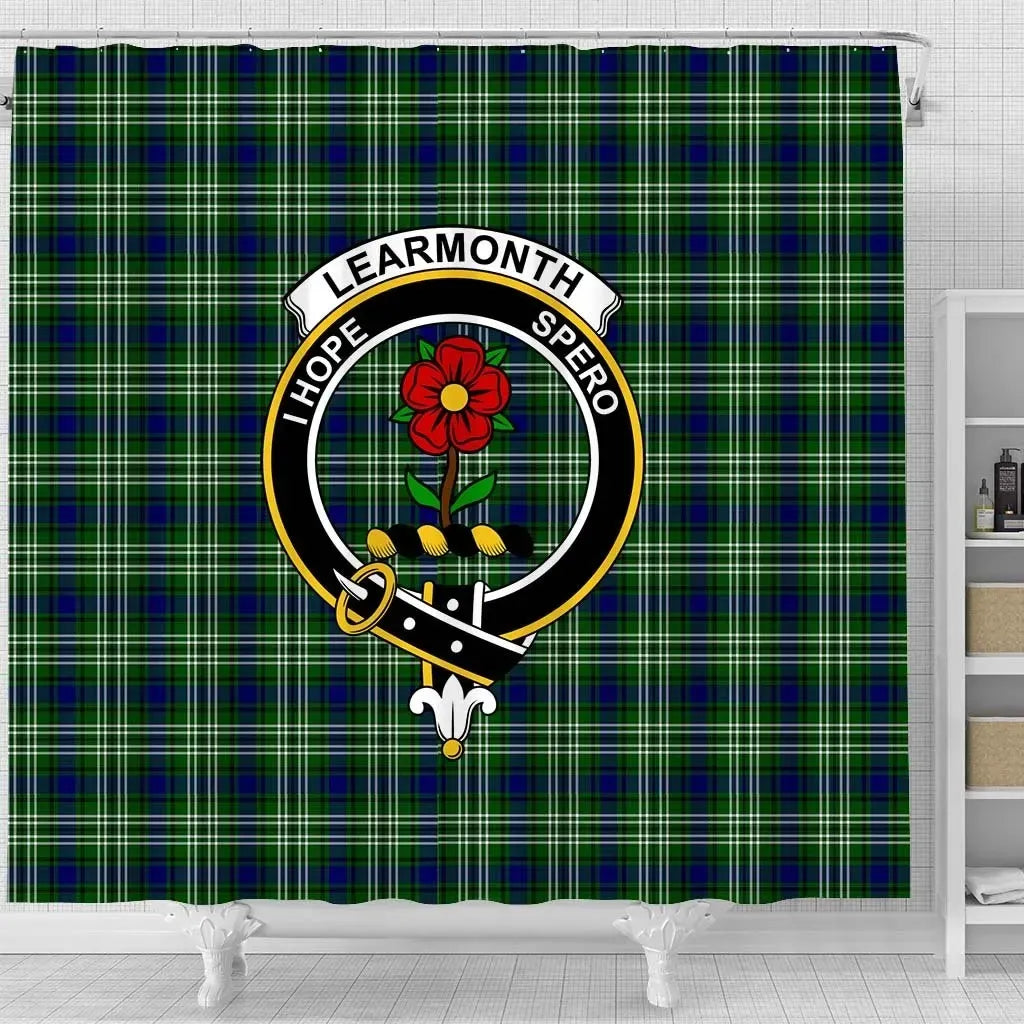 Learmonth Tartan Crest Shower Curtain