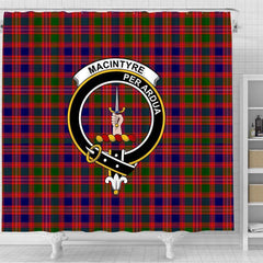 MacIntyre Tartan Crest Shower Curtain