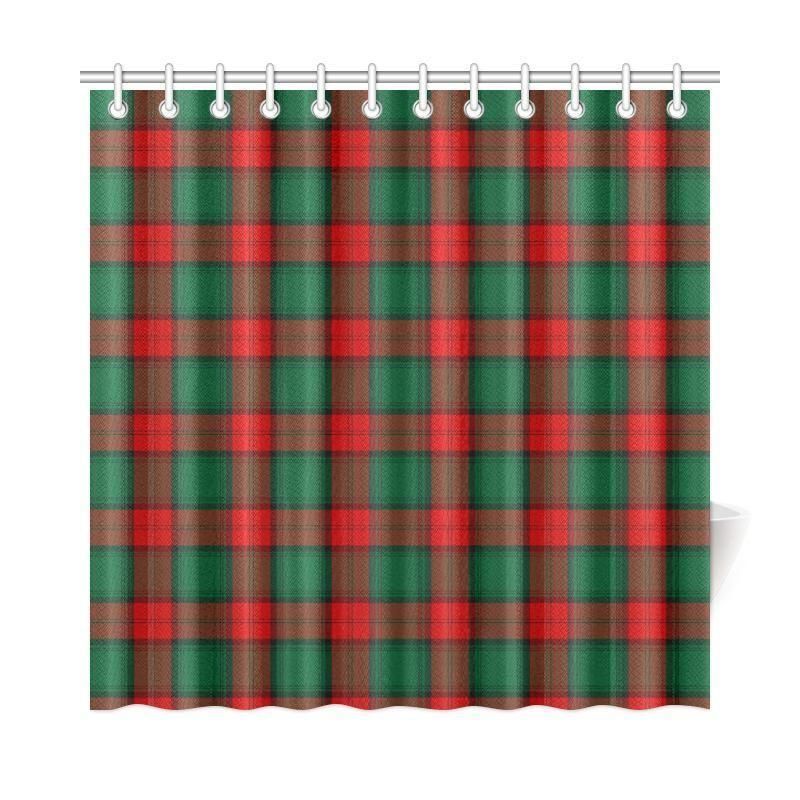 Stewart Atholl Modern Tartan Plaid Shower Curtain