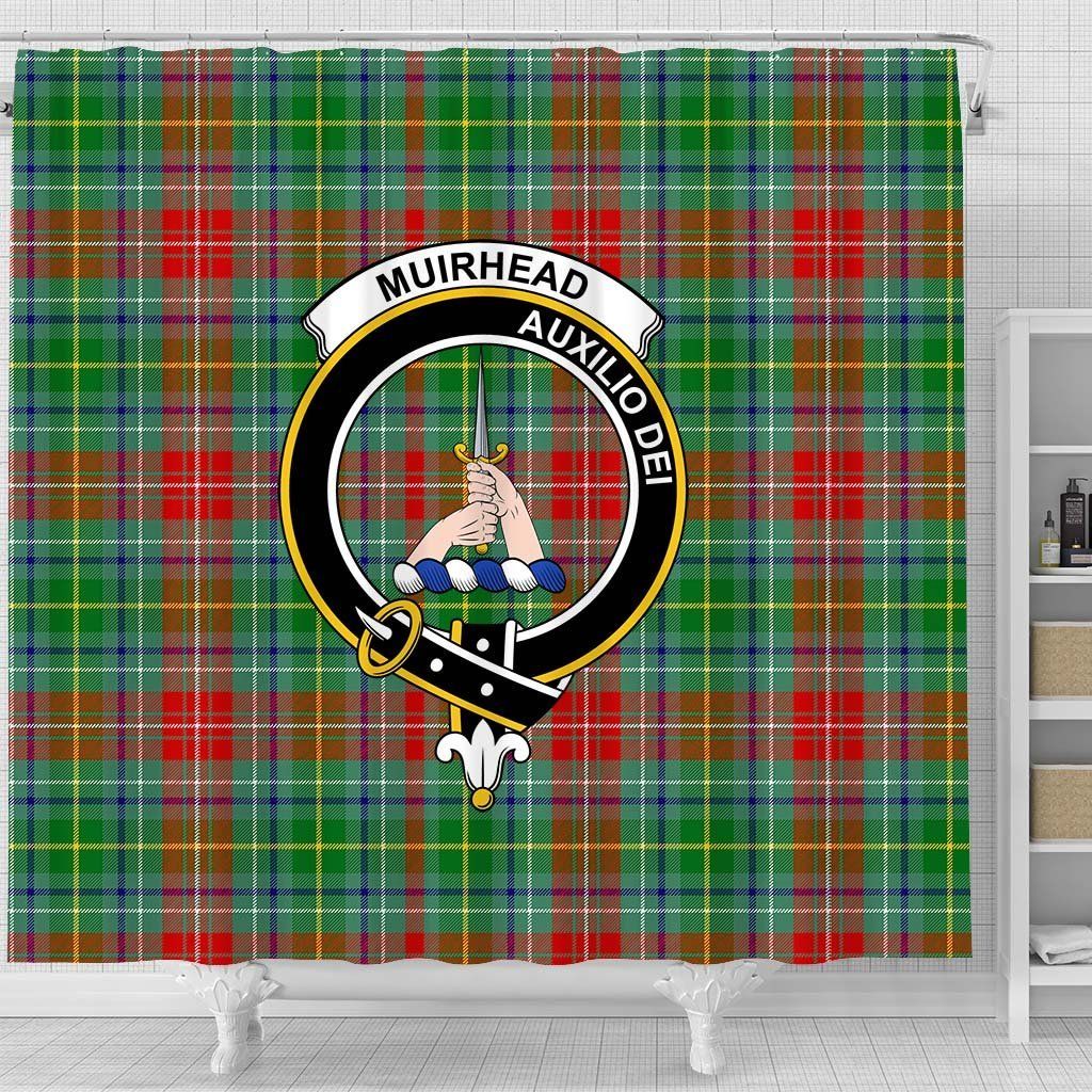 Muirhead Tartan Crest Shower Curtain