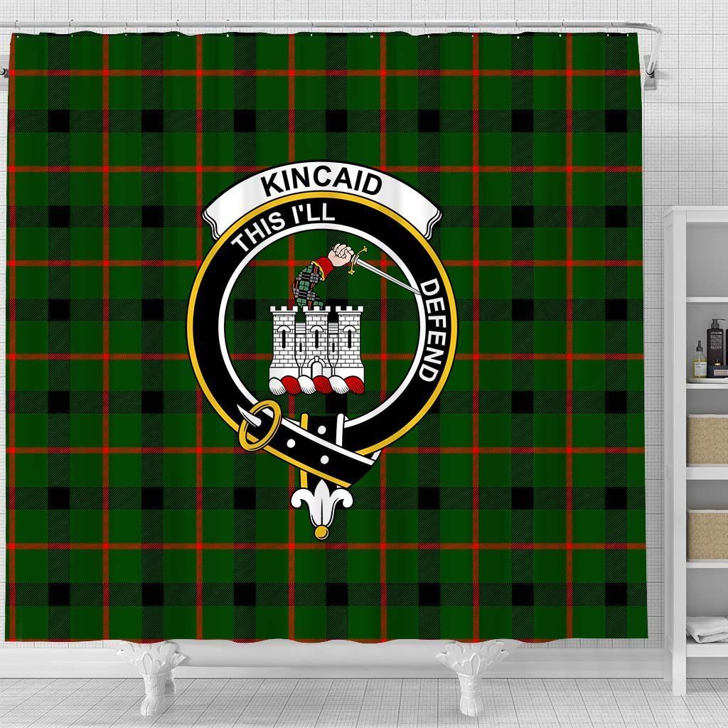 Kincaid Tartan Crest Shower Curtain