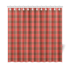 Grant Weathered Tartan Plaid Shower Curtain